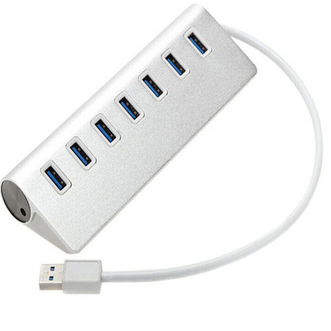 Aluminum alloy 7-port docking station