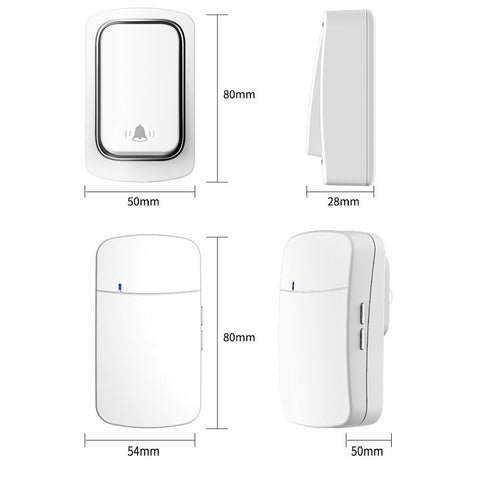 Long Distance Wireless AC Doorbell Using Battery