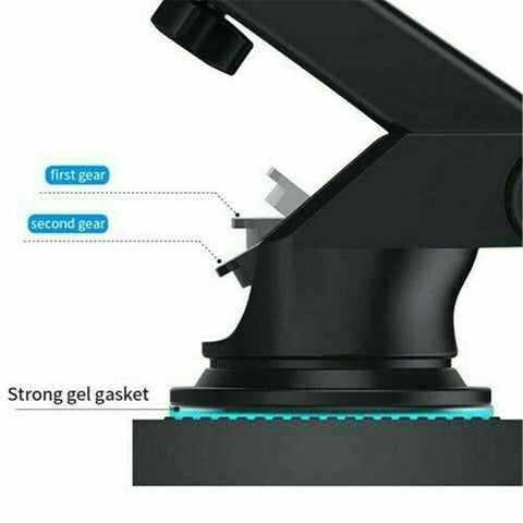 Car Bracket With Adjustable Strength Suction Cup -car charger