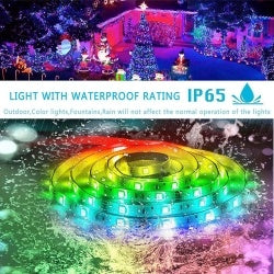 DC12V 1M 5M SMD 5050 RGB White Waterproof 300 LED Flexible  Tape Strip Light -smartlight