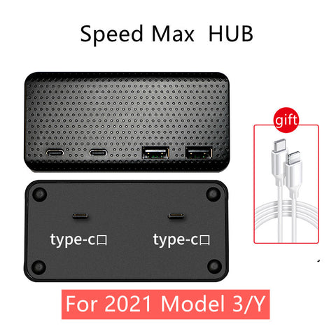 Accessories USB Extension HUB Hub Hidden Storage Compartment
