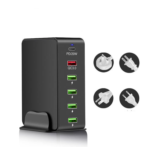 Multi Port USB Mobile Phone Charger