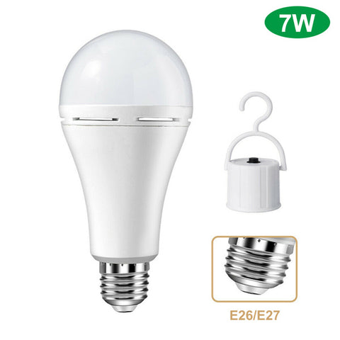 R70 LED Fast Charging Built-in Battery Bulb With Hook, Not Available For Weekend Shipping -smartlight