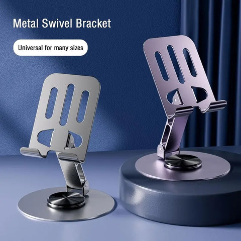 1PCS 360 Degree Adjustable Swivel Anti Slip Metal Phone Holder For Android Tablet -car charger