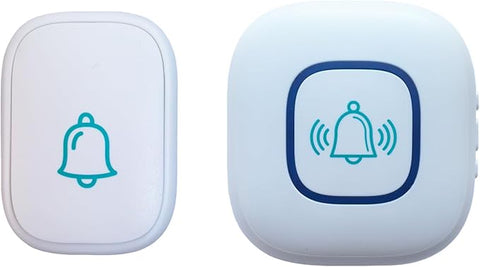 Wireless Doorbell, 1,200ft Wireless Range Doorbell,5 Volume Levels Loud Enough, Mute Mode with 52 Chimes,LED Flashing and Memory Setting.