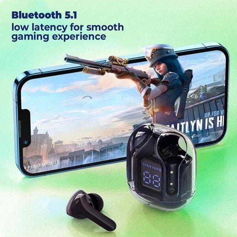 Bluetooth 5.3 Over-ear Headphones, Air31 True Wireless Stereo Hi-fi Sound Headphones, Nirkabel Headphones LED -Headphones