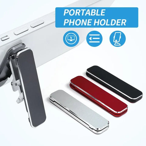 Mini Backstick Folding Mobile Phone Holder Universal Lazy Stick Portable Invisible Mobile Phone Holder -car charger