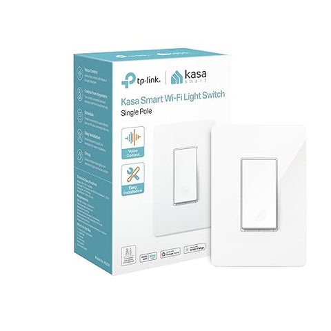 Smart Wi-Fi Light (Light Switch, 1-Pole)