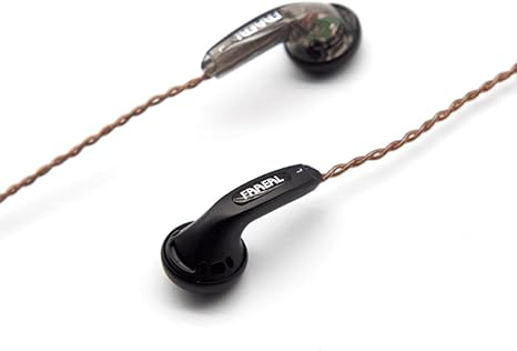 Wired music Handsfree,HD Bass Driven Audio,HiFi Lightweight Wired in Ear Earbud Handsfree ,Noise Isolating Ear Buds,3.5mm Tangle-Free Wired Handsfree(without mic Black)