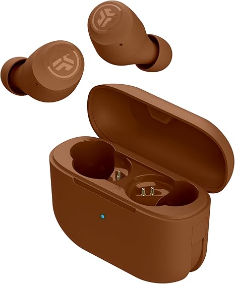 Go Air Pop+ Tones True Wireless Earbuds, in Ear Headphones, Bluetooth Earphones, 35H Playtime Ear Buds, Bluetooth Earbuds with Microphone, USB-C Charging Case, Dual Connect, EQ3 Sound, (1615 C)