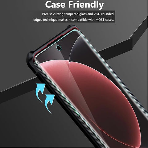 (2+2 Pack) for Xiaomi 15 Ultra Flexible Screen Protector and Camera Lens Protecto, Anti-Scratch 3D Touch Case Friendly