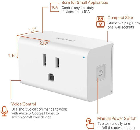 Beli Mini Smart Plug, White (SP3 1PK)