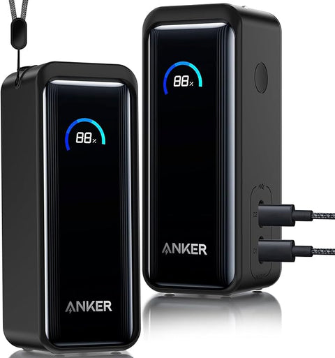 Case for Anker Prime Power Bank 9,600mAh 65W, Soft Silicone Shockproof Protective Cover for Anker 65W Prime Power Bank