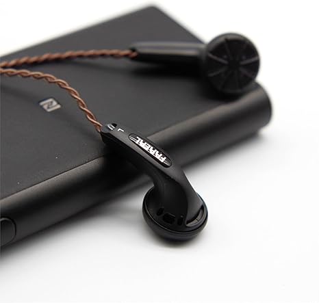 Wired music Handsfree,HD Bass Driven Audio,HiFi Lightweight Wired in Ear Earbud Handsfree ,Noise Isolating Ear Buds,3.5mm Tangle-Free Wired Handsfree(without mic Black)
