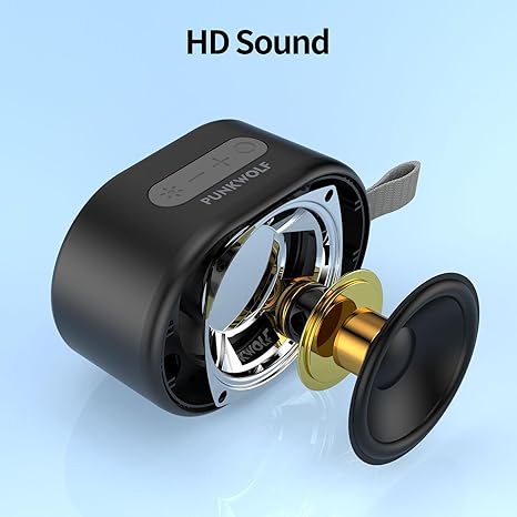 Bluetooth Speakers with Lights, Portable Wireless Speaker, HD Sound, TWS Dual Pairing, Waterproof, Lightweight Compact Size, Night Light Party Speakers, Perfect for Home, Outdoor, Holiday, Travel