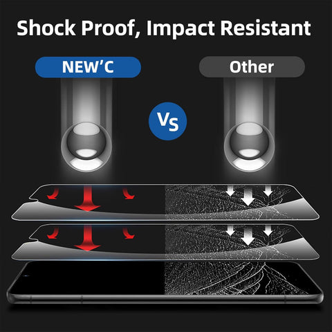 3 Pack Designed for iPhone 11 and iPhone XR Screen Protector (6.1"), Enhanced Tempered Glass Protection, Case Friendly Anti Scratch Bubble Free Ultra Resistant