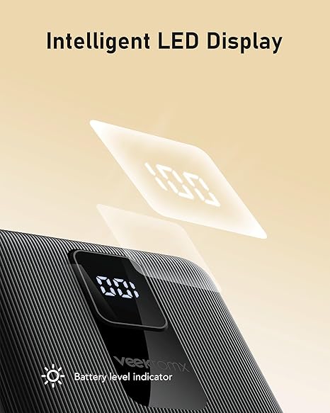 Portable Charger 30000mAh Power Bank Fast Charging with PD&QC USB C, 4 USB Outputs Battery Pack Backup with LED Display Compatible with iPhone 15/14/13/12/11 Pro iPad Android Samsung LG, etc