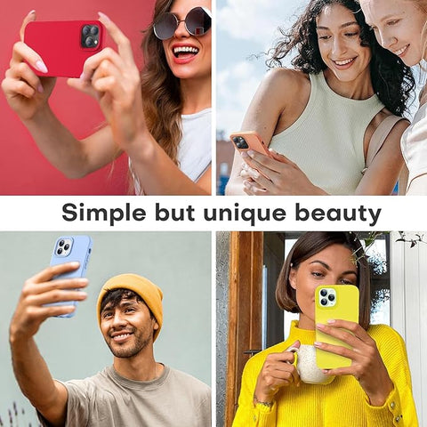Compatible with iPhone 12 Pro Max Case | Thickening Liquid Silicone | Anti-Scratch Microfiber Lining | Full-Body Duty Heavy Protection Case for iPhone 12 Pro Max Women Girls, Light Blue