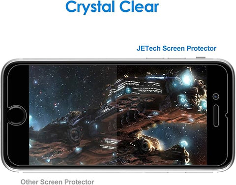 Screen Protector for iPhone SE 3/2 (2022/2020 Edition), 4.7-Inch, Tempered Glass Film, 3-Pack