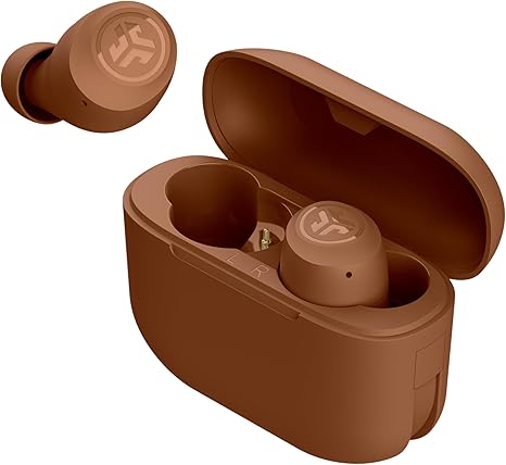 Go Air Pop+ Tones True Wireless Earbuds, in Ear Headphones, Bluetooth Earphones, 35H Playtime Ear Buds, Bluetooth Earbuds with Microphone, USB-C Charging Case, Dual Connect, EQ3 Sound, (1615 C)