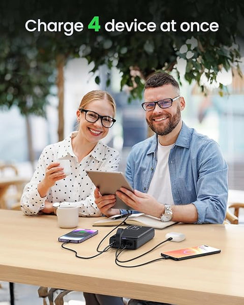 Power Bank Fast Charging 50000mAh - 22.5W Portable Charger USB C Quick Charge with 4 Outputs & 3 Inputs LED Display Huge Capacity External Battery Pack for iPhone, Samsung, iPad etc