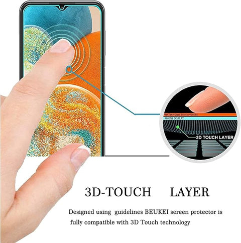 (3 Pack) Compatible with Xiaomi 15 Ultra Screen Protector Tempered Glass，Case Friendly [Hardness 9H ][High definition] [Anti Scratch]