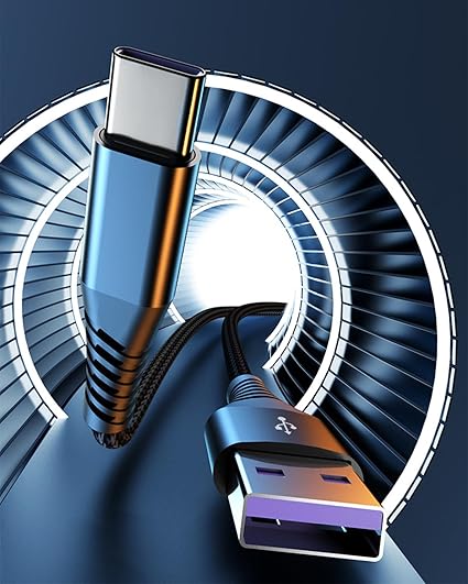 6FT USB A to USB C 2-Pack Data Cables-Reliable Connection and Fast Charging Solution