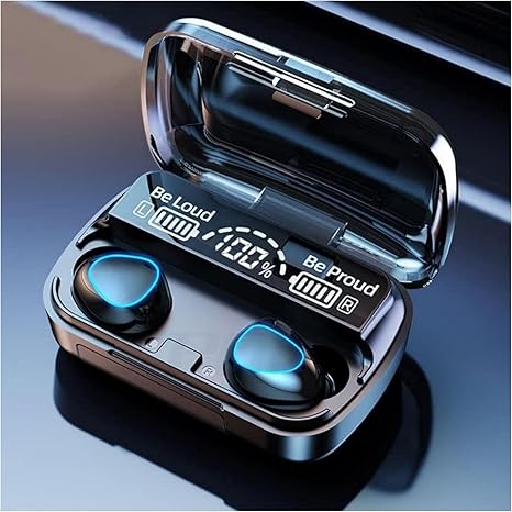 Wireless Earbuds Bluetooth 5.3 Headphones, Long Playing time , Touch Control Noise Reduction Headphones ,IP7 Waterproof Mini Ear Buds Mic In-Ear Headset ,Compatible with IOS , Android Smartphone