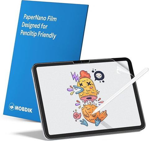 2 Pack Paperfeel Screen Protector Compatible with iPad A16 11th / 10th Generation (2025/2022) & iPad Air 11 M3 2025 / M2 2024, Crafted for Natural Writing, Less Reflection, Easy Installation