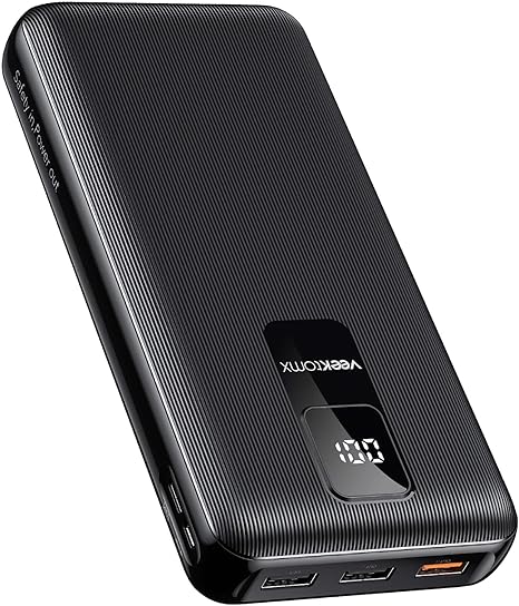 Portable Charger 30000mAh Power Bank Fast Charging with PD&QC USB C, 4 USB Outputs Battery Pack Backup with LED Display Compatible with iPhone 15/14/13/12/11 Pro iPad Android Samsung LG, etc