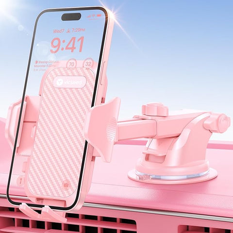 [No.1 Powerful Suction] [Rally Racing-Grade Stability] Phone Holders for Your Car 2025 Upgraded Car Phone Holder Mount Truck Stand for Dashboard Windshield Vent for iPhone Samsung All Phones