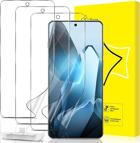 3 PACK Screen Protector for OnePlus 13 Flexible TPU Film [Support Fingerprint Touch] [HD Full Coverage] [Easy Installation] [Scratch Resistant]