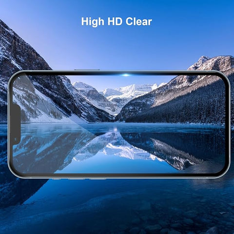 2 Pack Privacy Screen Protector for iPhone 14/iPhone 13/iPhone 13 Pro, Privacy Screen iPhone 13 6.1 Inch Tempered Full Screen Glass Film, Anti-Spy, Bubble Free, Case Friendly