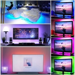 RGB 5050 Flexible Led Strip Lights SMD 12V DC -smartlight