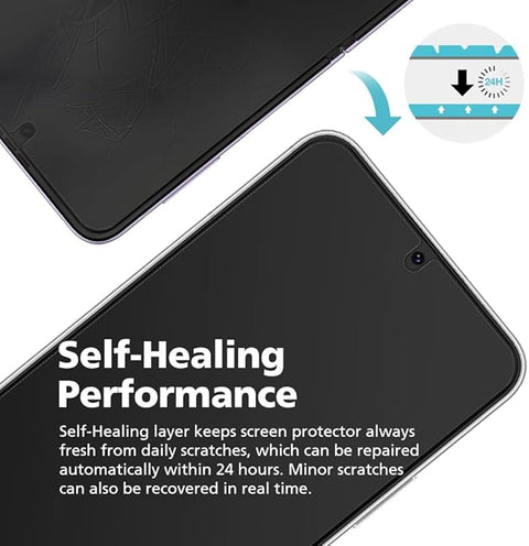 [3 Pack] Anti-Glare Matte Screen Protector for Google Pixel 9, [0.1S Ultrasonic Fingerprint Support][Dust-Free Bubble-Free Easy Installation with Alignment Jig] Smooth & Sensitive Touch, Self-Healing