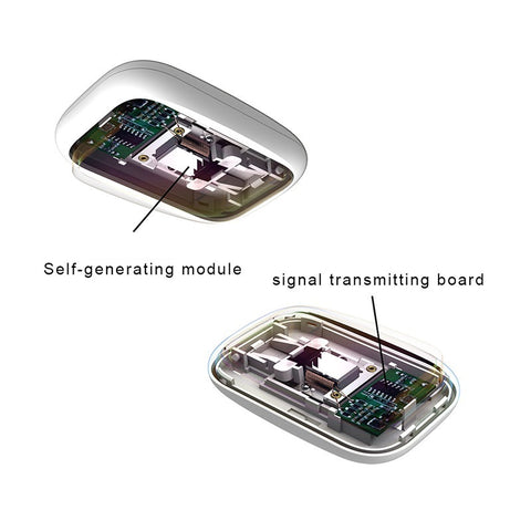 Self-generating Wireless Doorbell Waterproof And Battery-free Two-to-one Doorbell