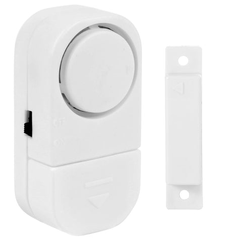 1 Set Wireless Window Door Magnet Alarms Magnetic Sensor Security Burglar Alarm For Kid Safety With Batteries -door bell