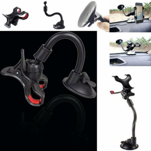 Car Windshield Mount Cradle Suction Cup Holder For Cell Phone GPS -car charger