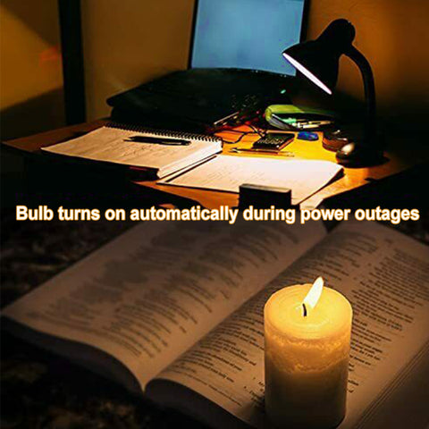 R70 LED Fast Charging Built-in Battery Bulb With Hook, Not Available For Weekend Shipping -smartlight