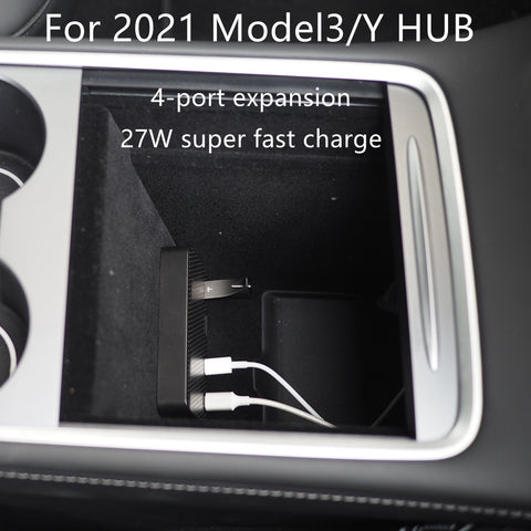 Accessories USB Extension HUB Hub Hidden Storage Compartment