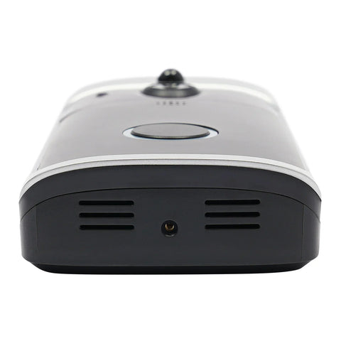 Silver Black Portable V5 WiFi Night Vision Video Doorbell, USB Charging Door Hardware W One-way Visibility & Auto Sensor Feature