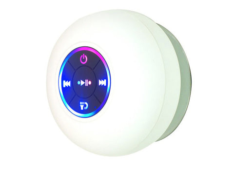 BTS07 Large Suction Cup Waterproof Bluetooth Audio With Light -speaker