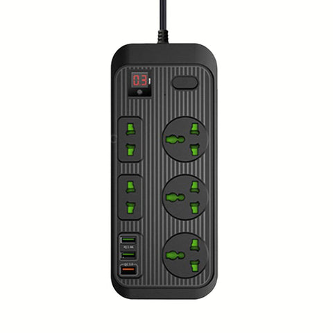 USB Power Strip Smart British Plug Multi-function Power Strip