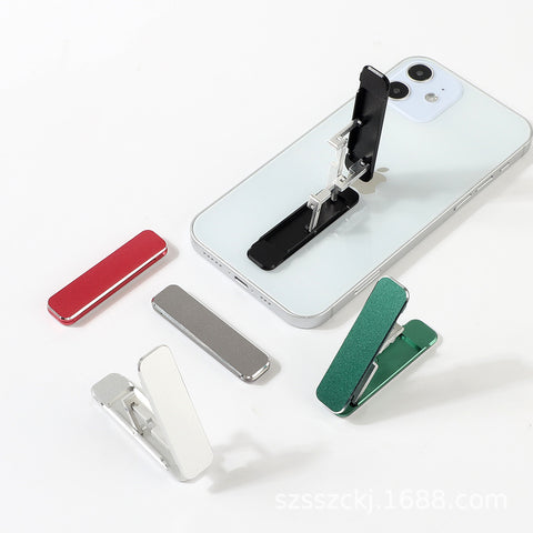 Mini Backstick Folding Mobile Phone Holder Universal Lazy Stick Portable Invisible Mobile Phone Holder -car charger