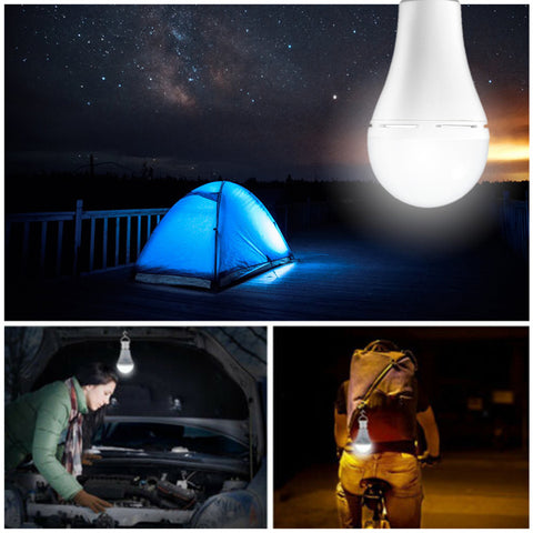 R70 LED Fast Charging Built-in Battery Bulb With Hook, Not Available For Weekend Shipping -smartlight