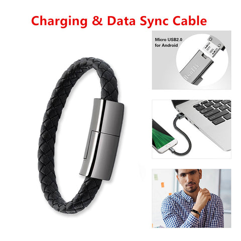 New Bracelet Charger USB Charging Cable Data Charging Cord For IPhone14 13 Max USB C Cable For Phone Micro Cable -usb hub