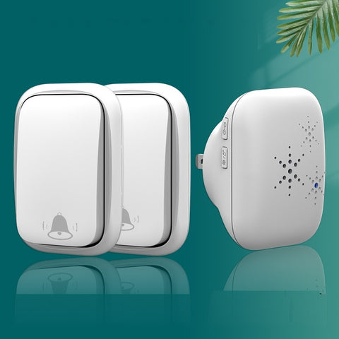 Self-generating Wireless Doorbell Waterproof And Battery-free Two-to-one Doorbell